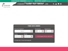 Tablet Screenshot of prizeotel.com